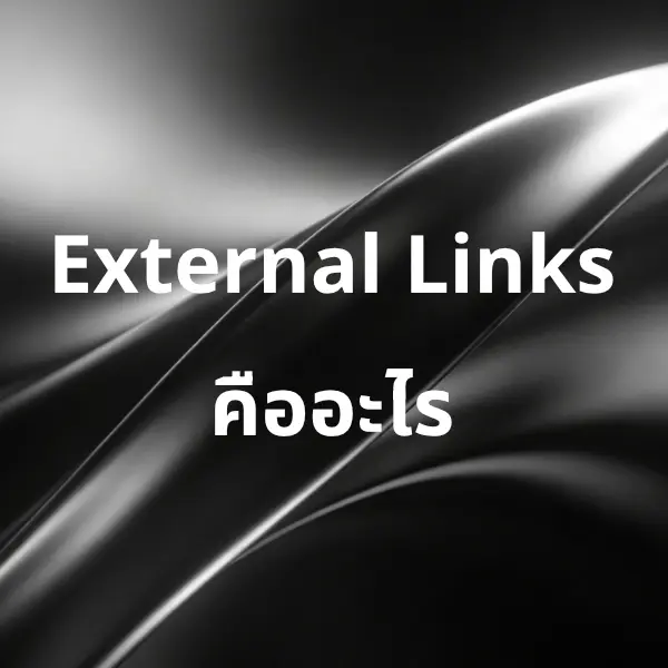 External Links ลิงค์ภายนอกคืออะไร ทำไมถึงดีต่อ SEO