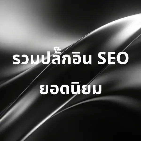 รวมปลั๊กอิน SEO ยอดนิยมสำหรับ WordPress